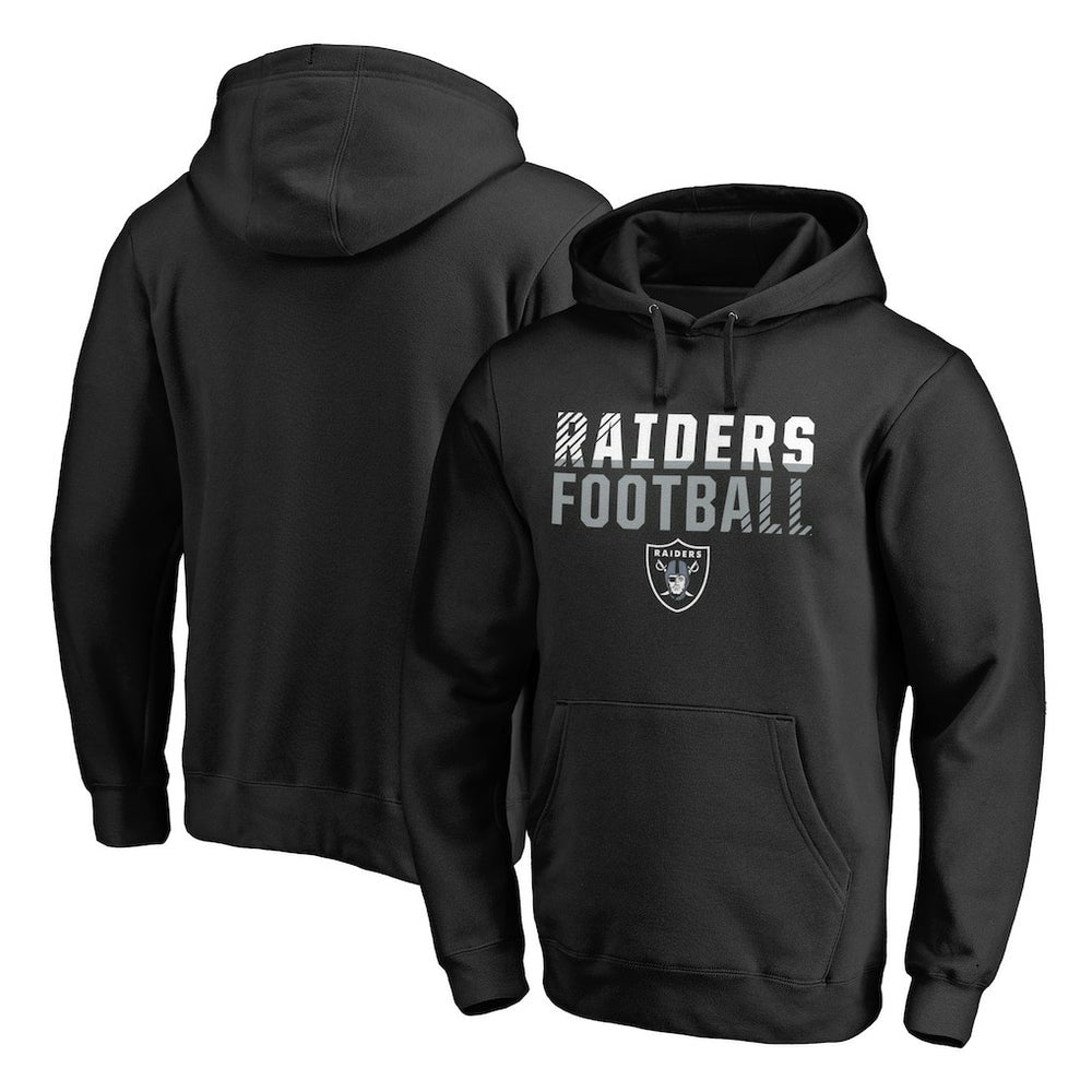 Las Vegas Raiders  Iconic Collection Fade Out Pullover Hoodie
