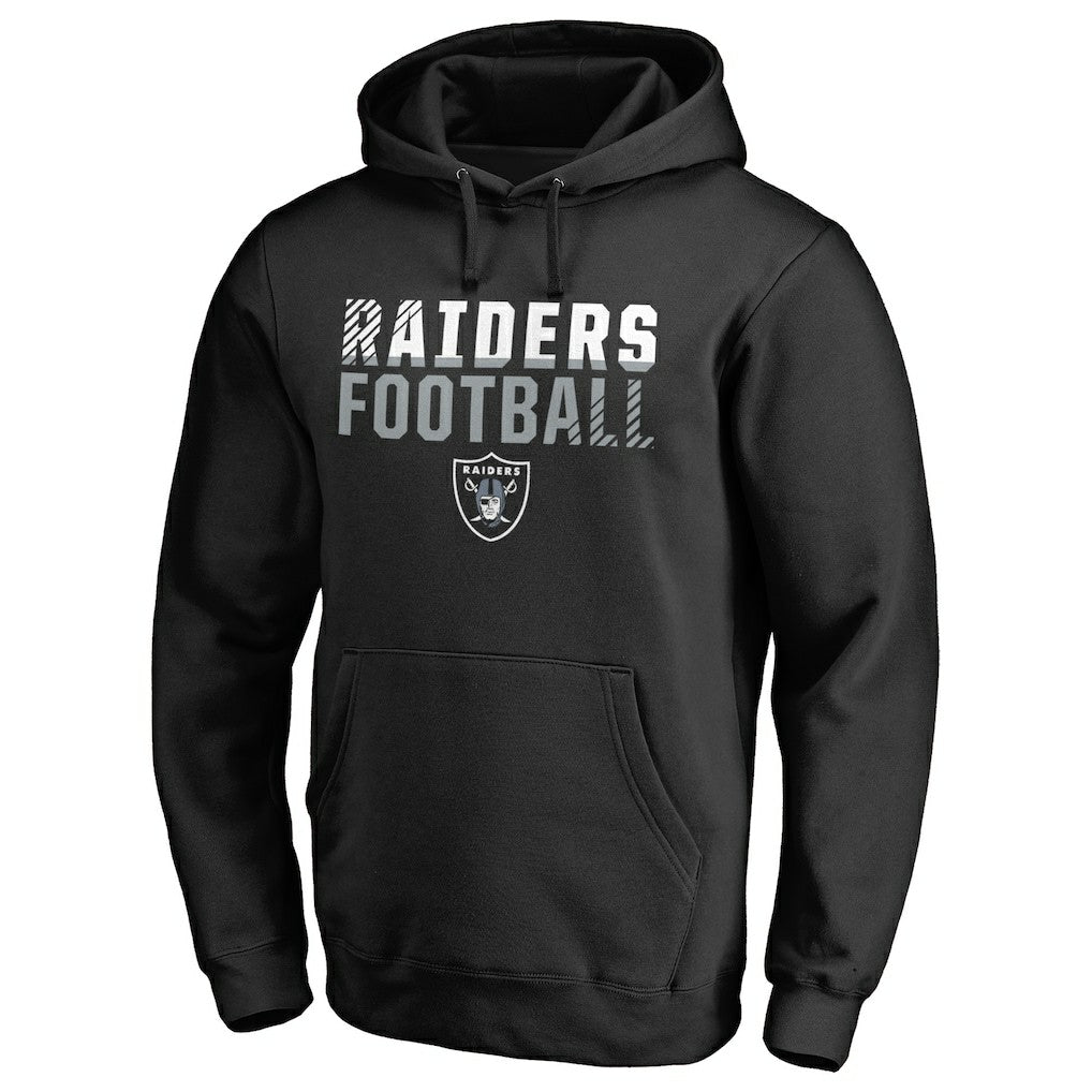 Las Vegas Raiders  Iconic Collection Fade Out Pullover Hoodie