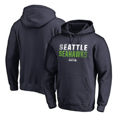Seattle Seahawks  Iconic Collection Fade Out Pullover Hoodie