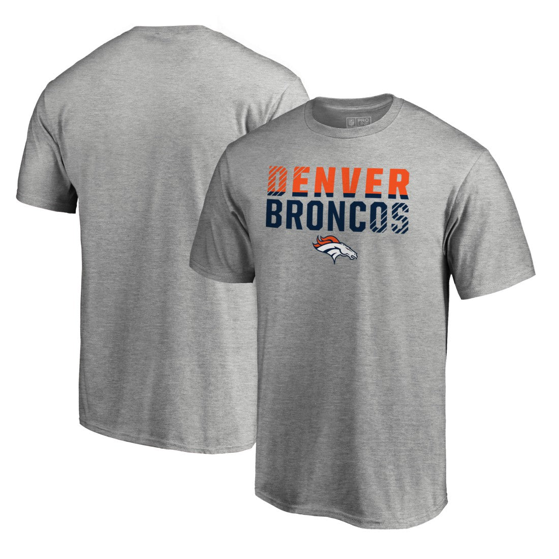 Denver Broncos  Iconic Collection Fade Out T-Shirt