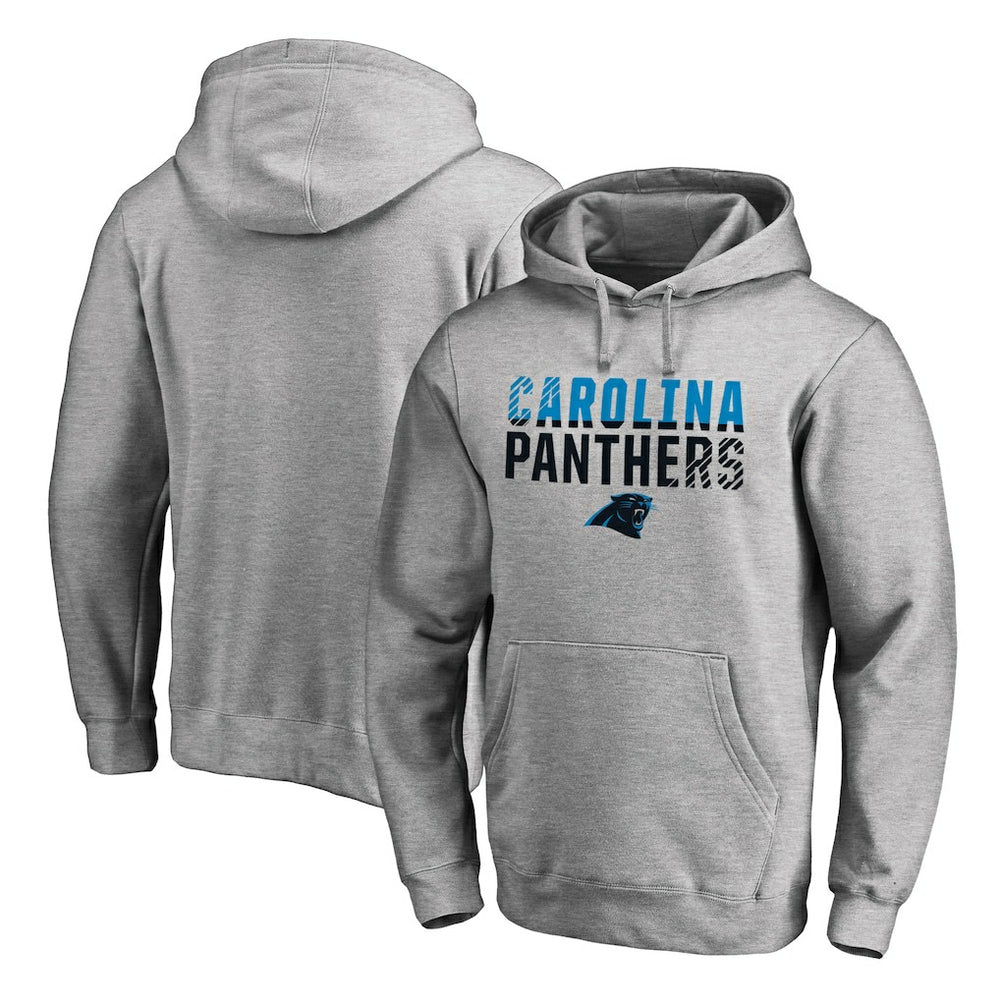 Carolina Panthers  Iconic Collection Fade Out Pullover Hoodie