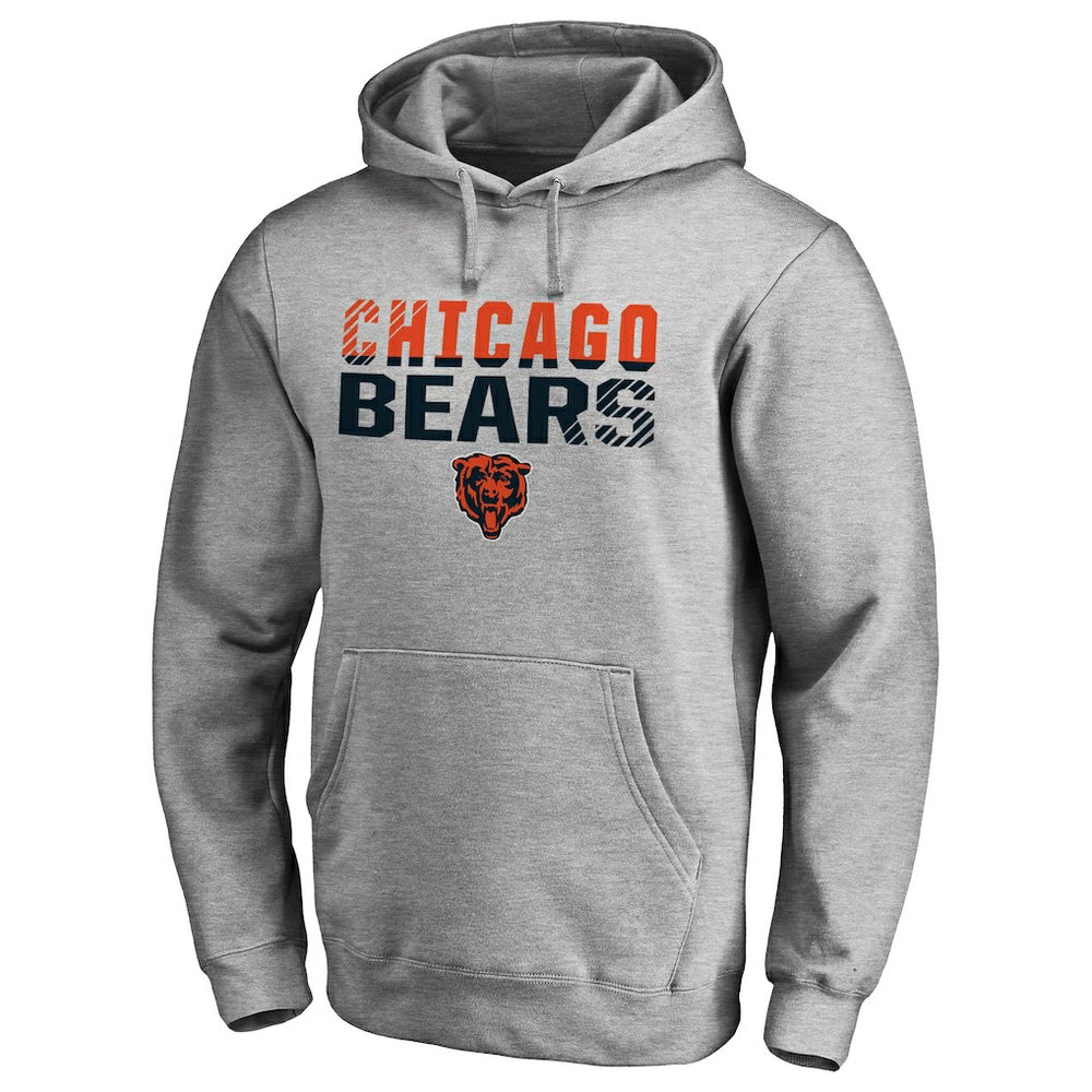 Chicago Bears  Iconic Collection Fade Out Pullover Hoodie