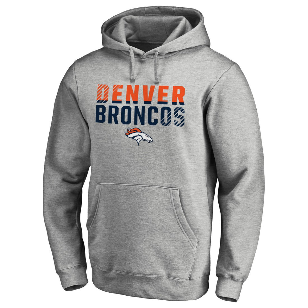 Denver Broncos  Iconic Collection Fade Out Pullover Hoodie