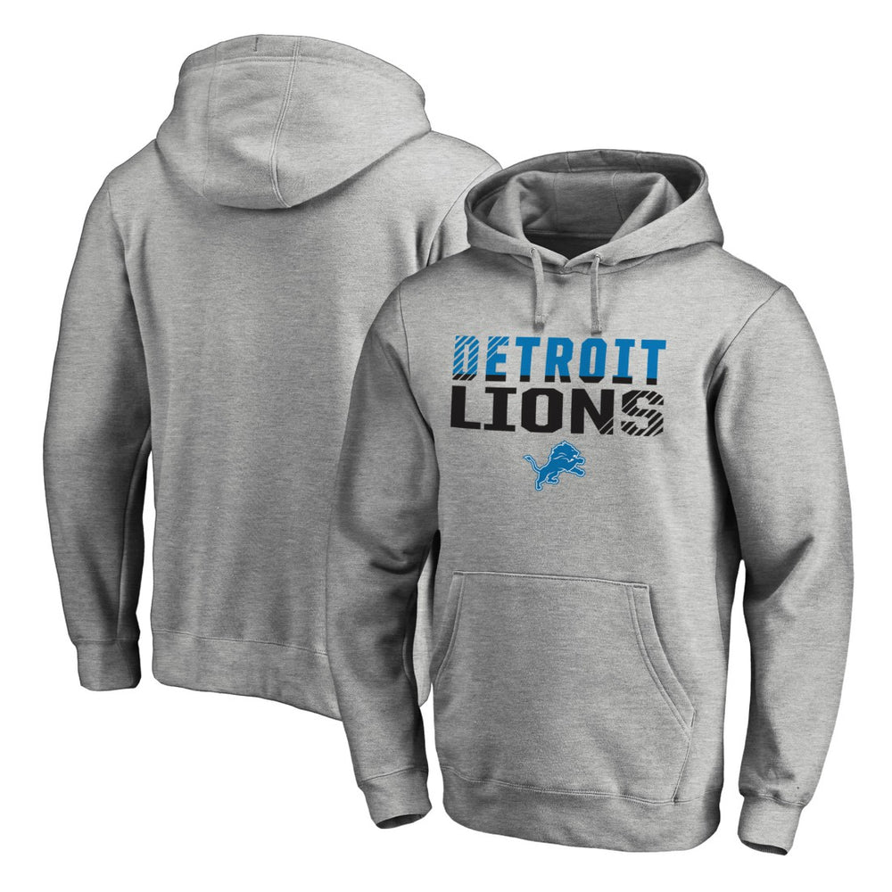 Detroit Lions  Iconic Collection Fade Out Pullover Hoodie
