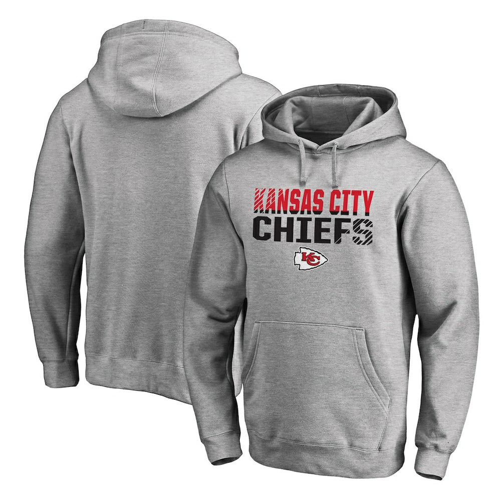 Kansas City Chiefs  Iconic Collection Fade Out Pullover Hoodie
