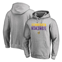 Minnesota Vikings  Iconic Collection Fade Out Pullover Hoodie