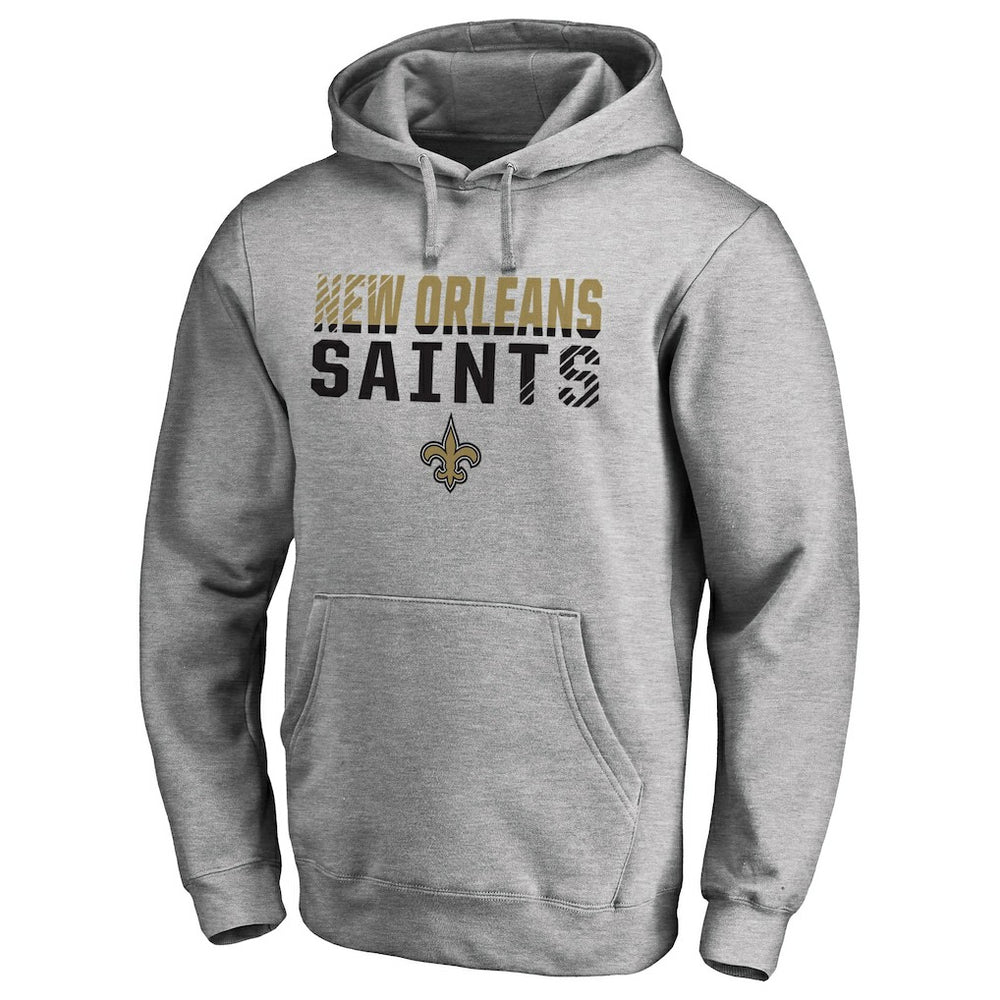 New Orleans Saints  Iconic Collection Fade Out Pullover Hoodie