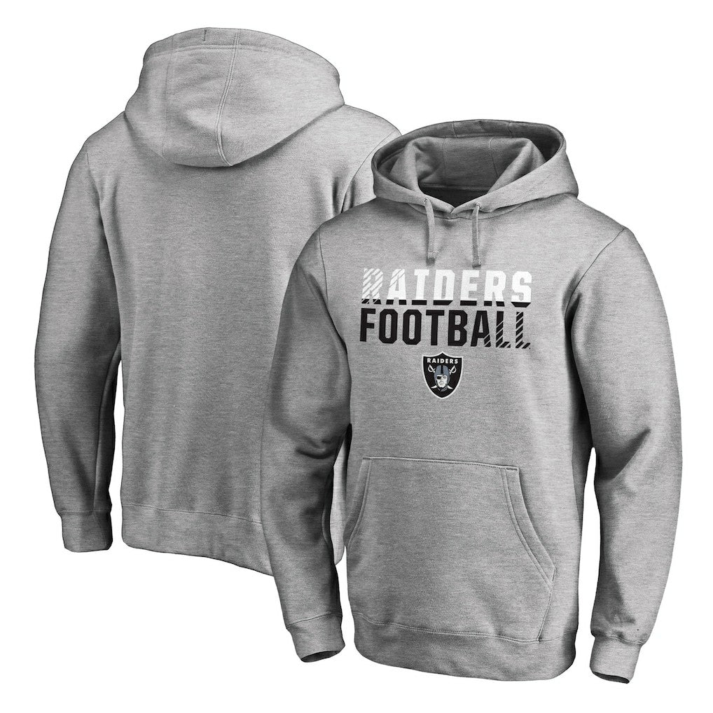 Las Vegas Raiders  Iconic Collection Fade Out Pullover Hoodie