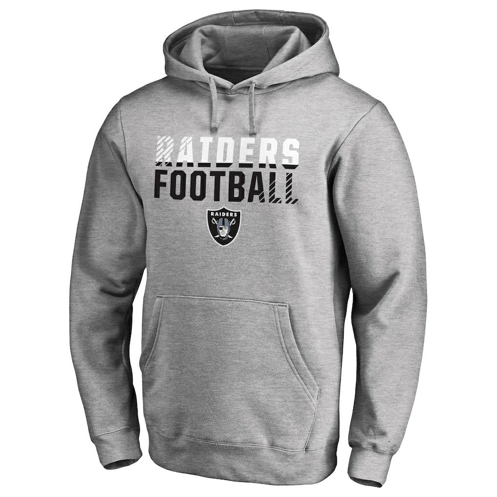 Las Vegas Raiders  Iconic Collection Fade Out Pullover Hoodie