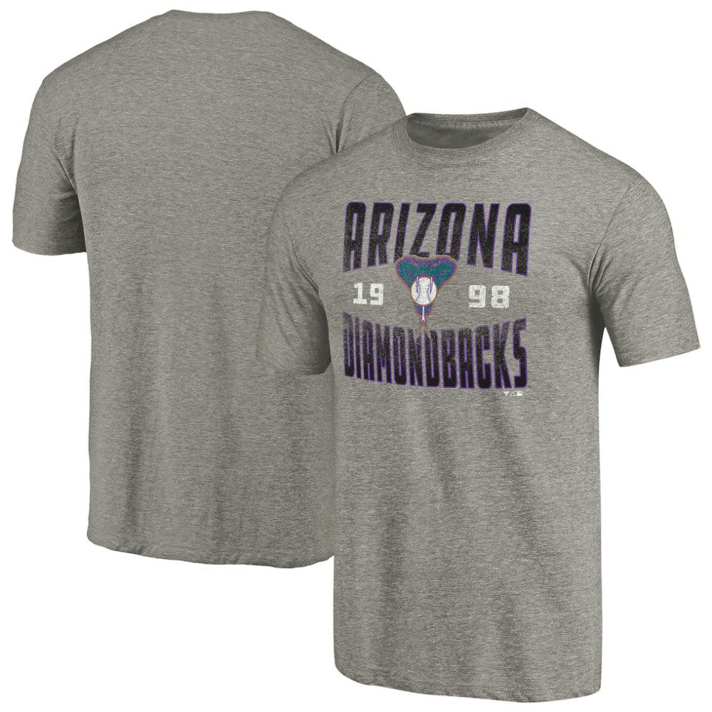 Arizona Diamondbacks Cooperstown Collection Antique Stack Tri-Blend T-Shirt | MLB Shop