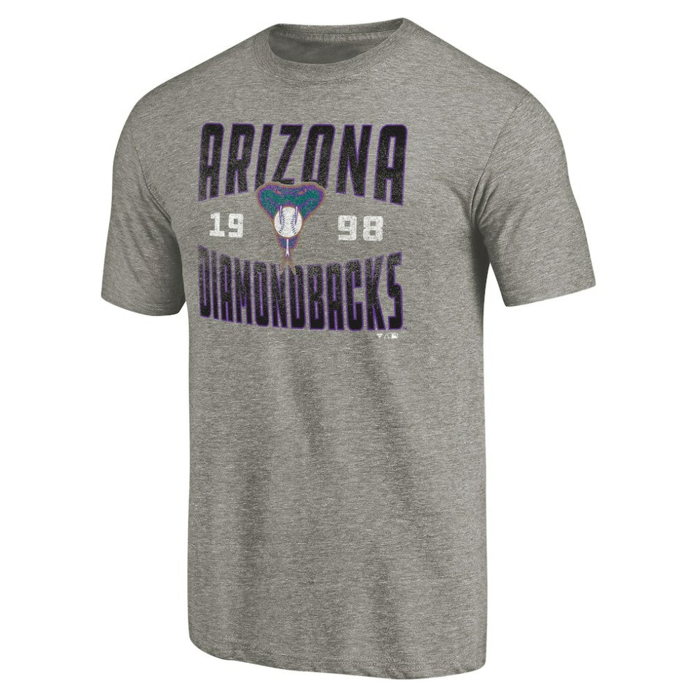 Arizona Diamondbacks Cooperstown Collection Antique Stack Tri-Blend T-Shirt | MLB Shop