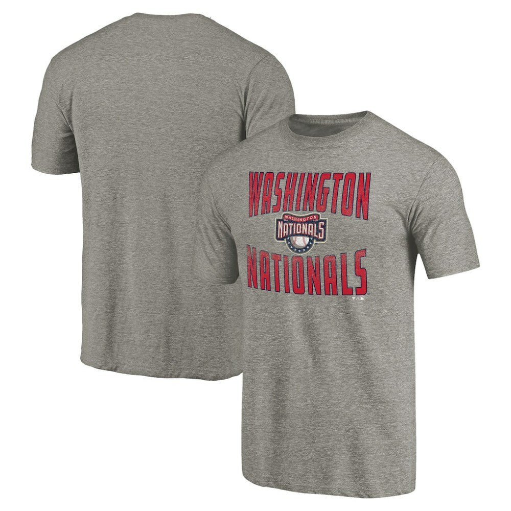 Washington Nationals Cooperstown Collection Antique Stack Tri-Blend T-Shirt | MLB Near me