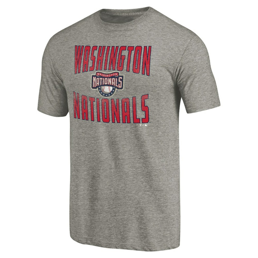 Washington Nationals Cooperstown Collection Antique Stack Tri-Blend T-Shirt | MLB Near me