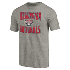 Washington Nationals Cooperstown Collection Antique Stack Tri-Blend T-Shirt | MLB Near me