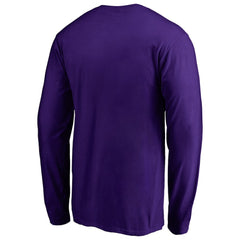 Baltimore Ravens  Iconic Collection On Side Stripe Long Sleeve T-Shirt