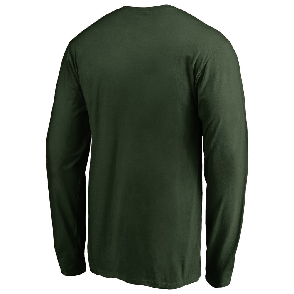 Green Bay Packers  Iconic Collection On Side Stripe Long Sleeve T-Shirt