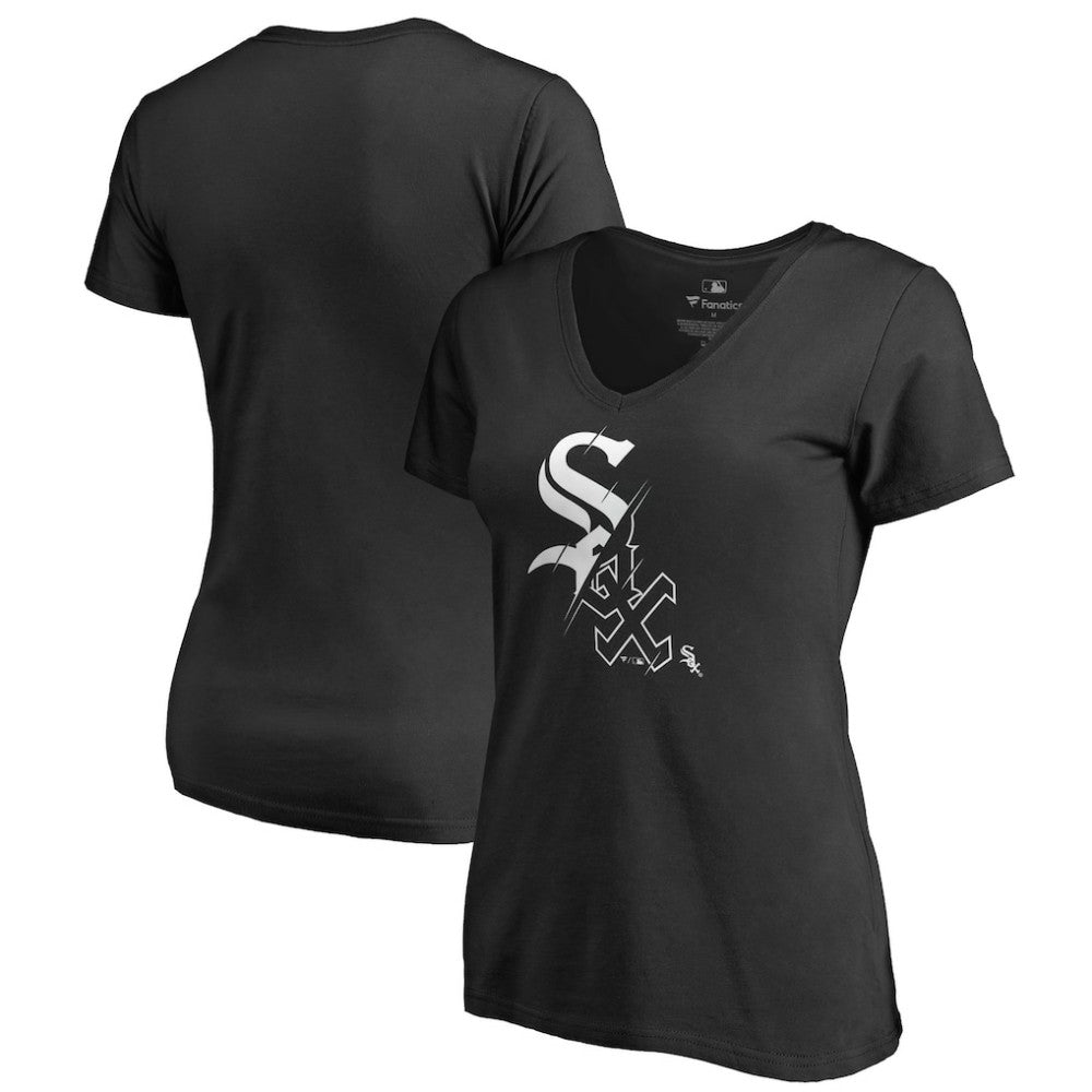 Chicago White Sox Women's X-Ray V-Neck T-Shirt | MLB Sale