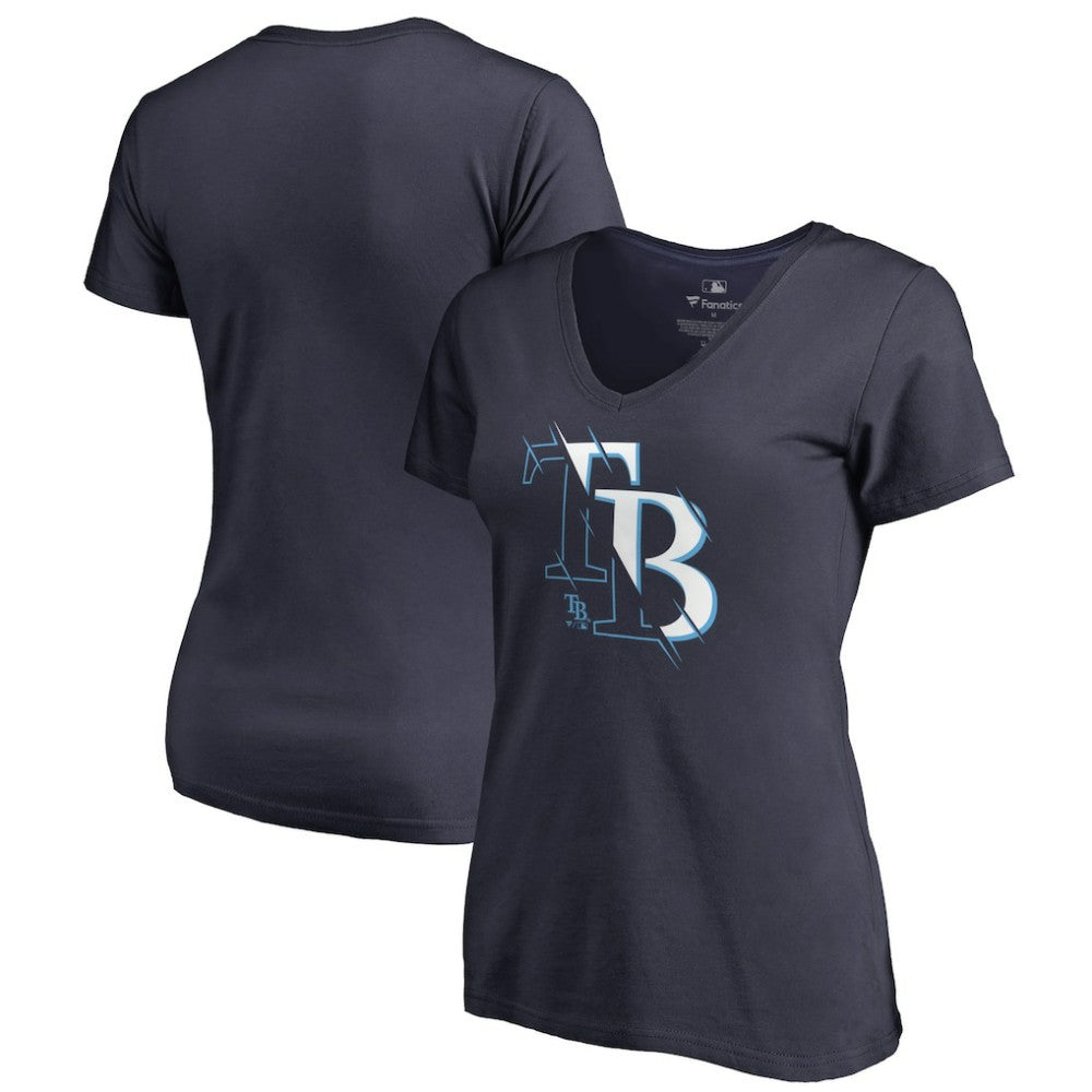Tampa Bay Rays Women's X-Ray V-Neck T-Shirt | MLB Online