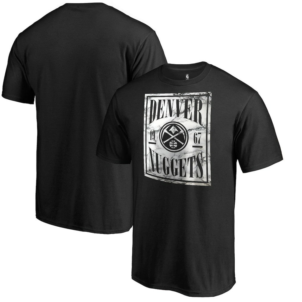 Denver Nuggets Black Court Vision T-Shirt on sale Outlet