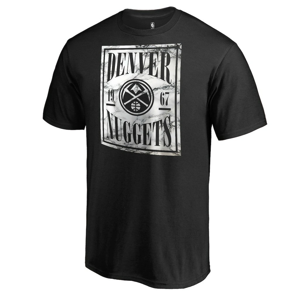 Denver Nuggets Black Court Vision T-Shirt on sale Outlet