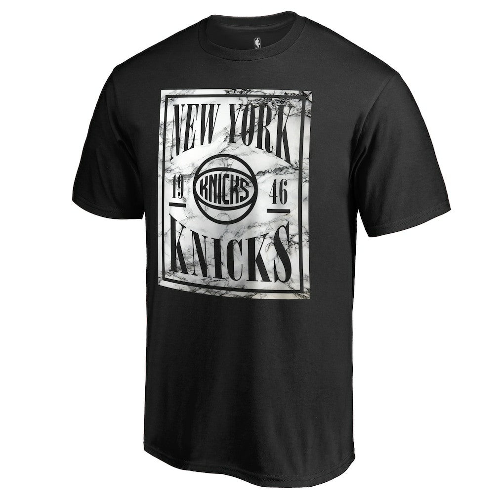 New York Knicks Black Court Vision T-Shirt outlet Discount