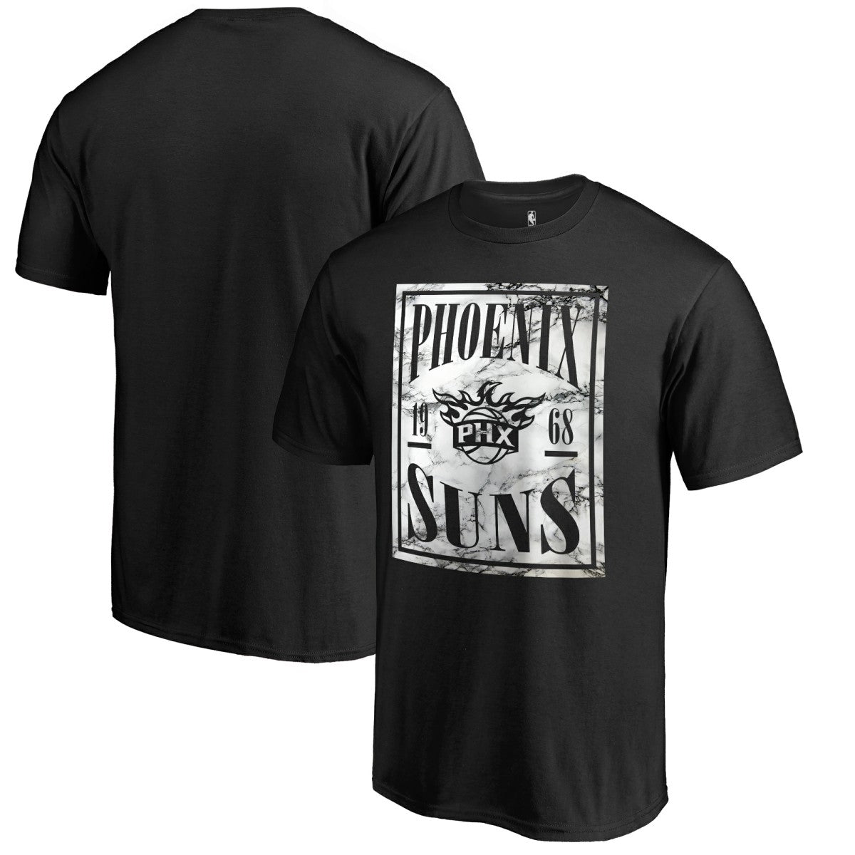 Phoenix Suns Black Court Vision T-Shirt outlet Discount