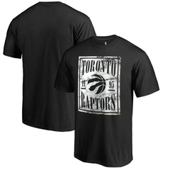 Toronto Raptors Black Court Vision T-Shirt on sale Outlet