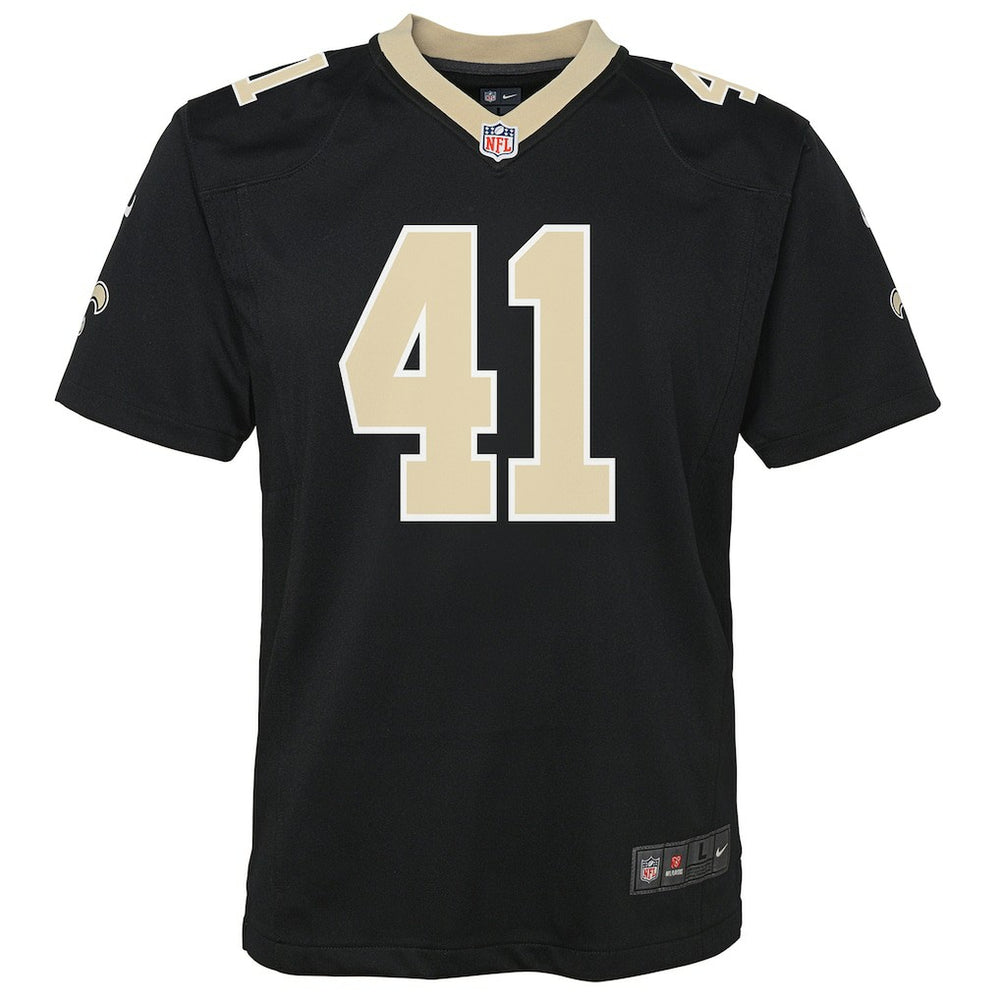 New Orleans Saints Nike Alvin Kamara  Youth Game Jersey