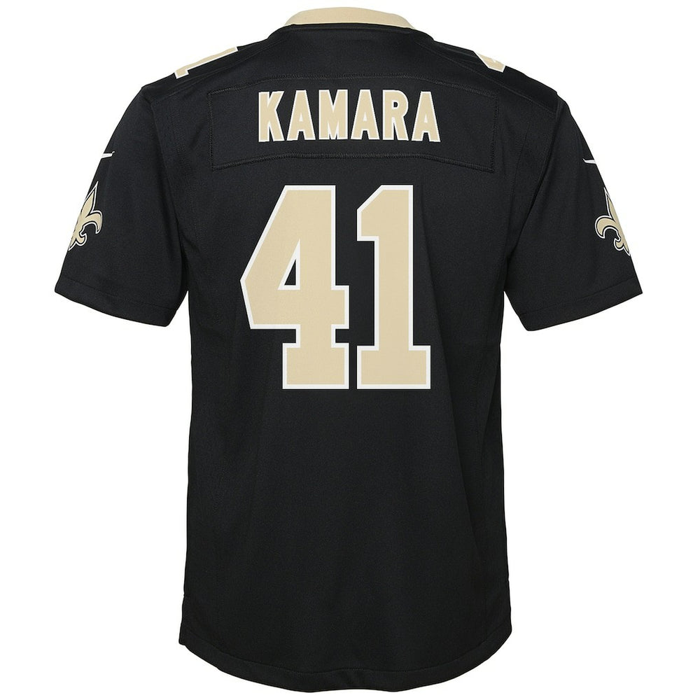 New Orleans Saints Nike Alvin Kamara  Youth Game Jersey
