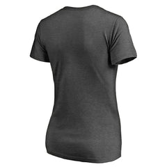 Colorado Rockies Women's Charcoal Stack V-Neck T-Shirt | MLB Near me