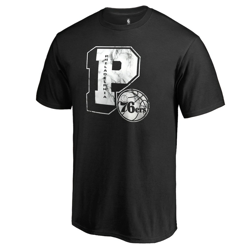 Philadelphia 76ers Letterman T-Shirt Discount