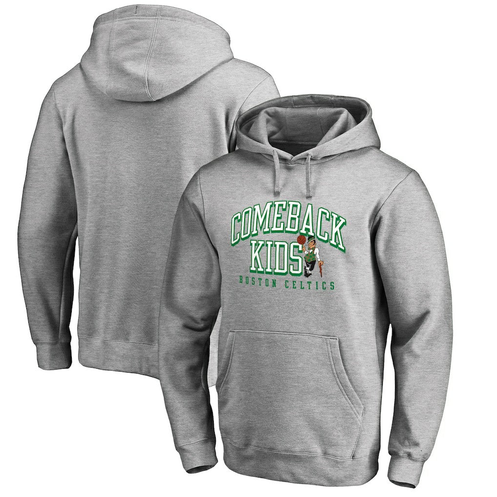 Boston Celtics Comeback Kids Pullover Hoodie New