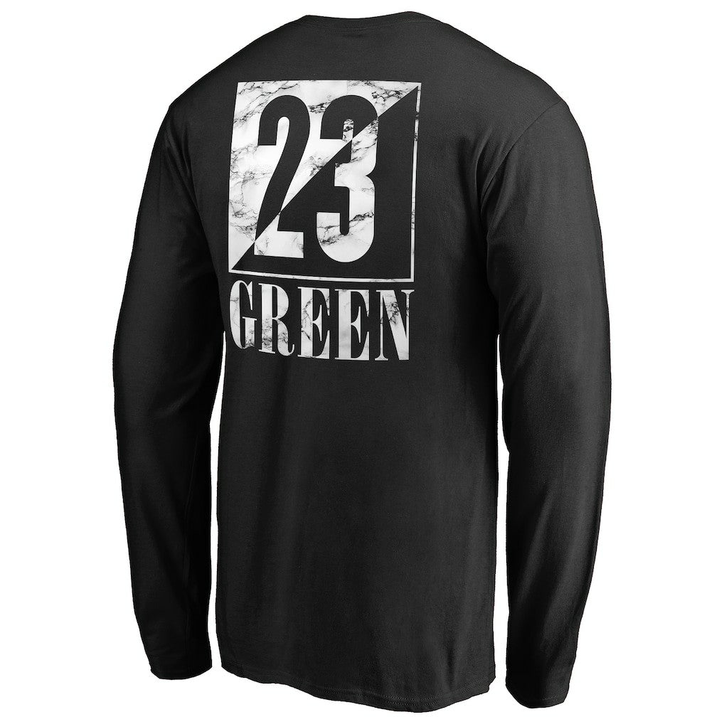 Draymond Green Golden State Warriors Yin & Yang Name and Number Long Sleeve T-Shirt sale On Sale