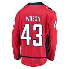 Tom Wilson Washington Capitals Fanatics Home Breakaway Player Jersey For Sale