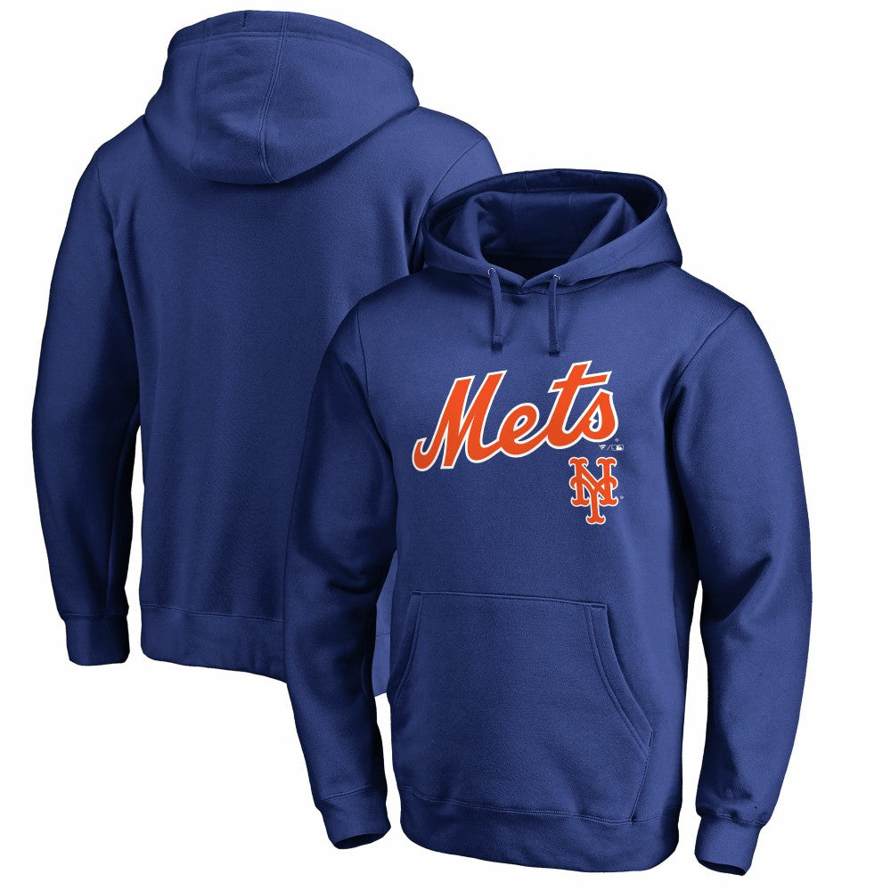 New York Mets Team Lockup Fitted Pullover Hoodie | MLB Shop