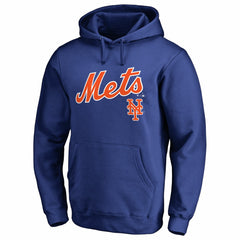 New York Mets Team Lockup Fitted Pullover Hoodie | MLB Shop