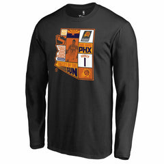Devin Booker Phoenix Suns Player State Long Sleeve T-Shirt Online