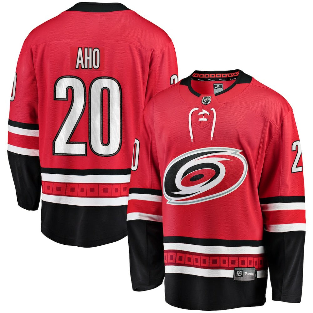 Sebastian Aho Carolina Hurricanes Fanatics Alternate Breakaway Player Jersey Online