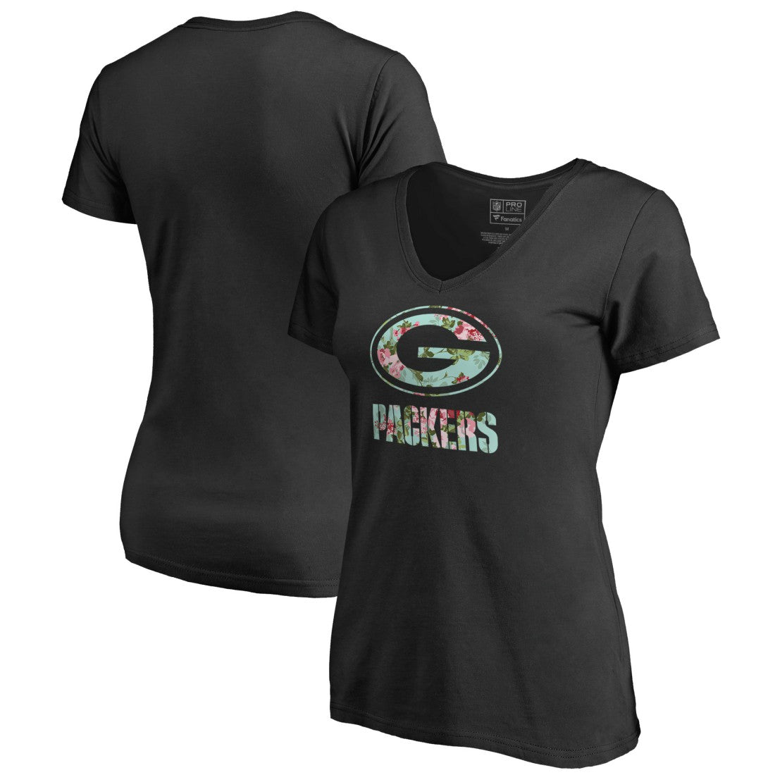 Green Bay Packers  Women's Lovely V-Neck T-Shirt