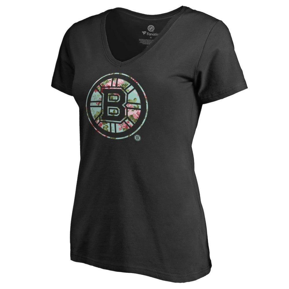 Boston Bruins Women's Lovely V-Neck T-Shirt On Sale