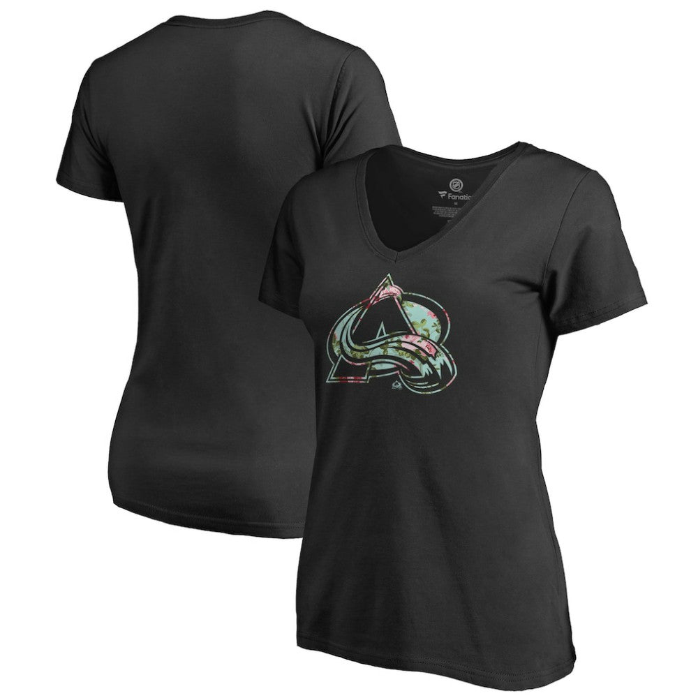 Colorado Avalanche Women's Lovely V-Neck T-Shirt Online