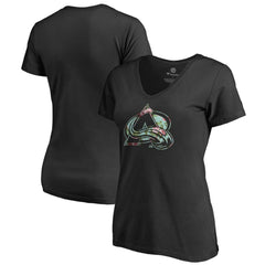Colorado Avalanche Women's Lovely V-Neck T-Shirt Online
