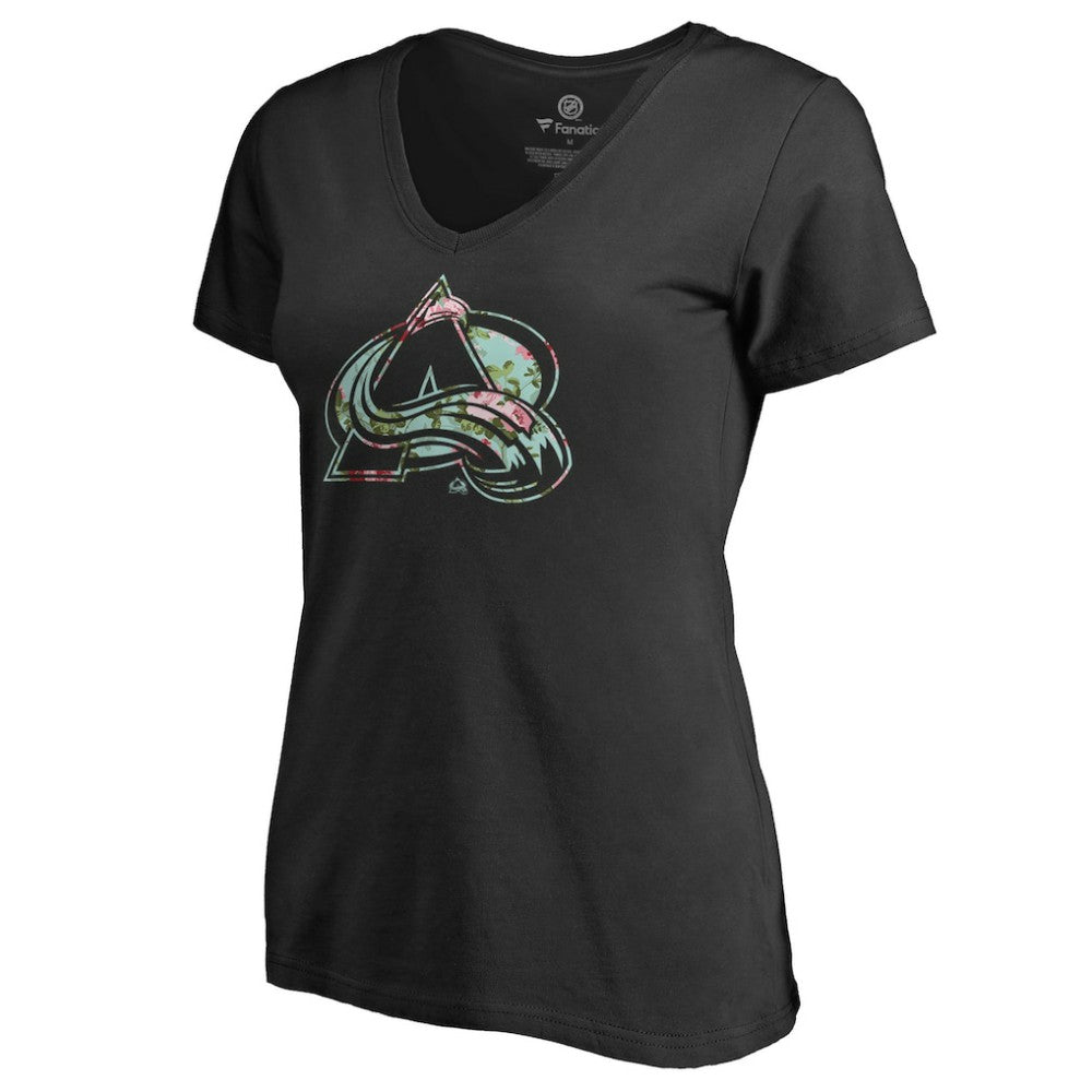 Colorado Avalanche Women's Lovely V-Neck T-Shirt Online