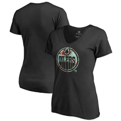 Edmonton Oilers Women's Lovely V-Neck T-Shirt For Sale