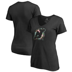New Jersey Devils Women's Lovely V-Neck T-Shirt Outlet