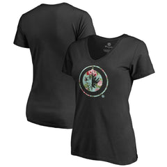 Winnipeg Jets Women's Lovely V-Neck T-Shirt For Sale