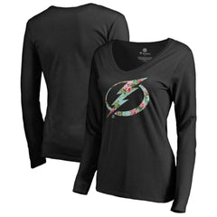 Tampa Bay Lightning Women's Lovely Long Sleeve V-Neck T-Shirt For Sale