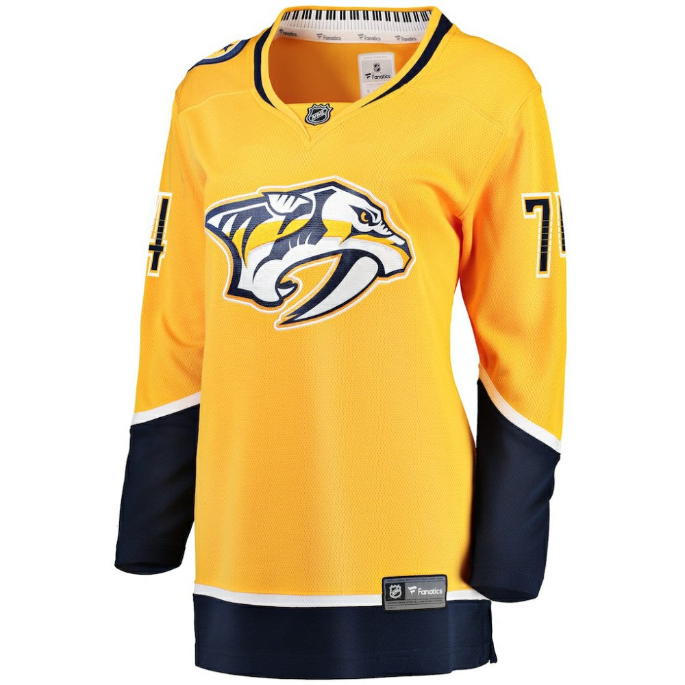 Juuse Saros Nashville Predators Fanatics Women's Breakaway Player Jersey Discount