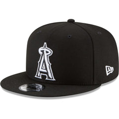 Los Angeles Angels New Era Black & White 9FIFTY Snapback Hat | MLB Near me
