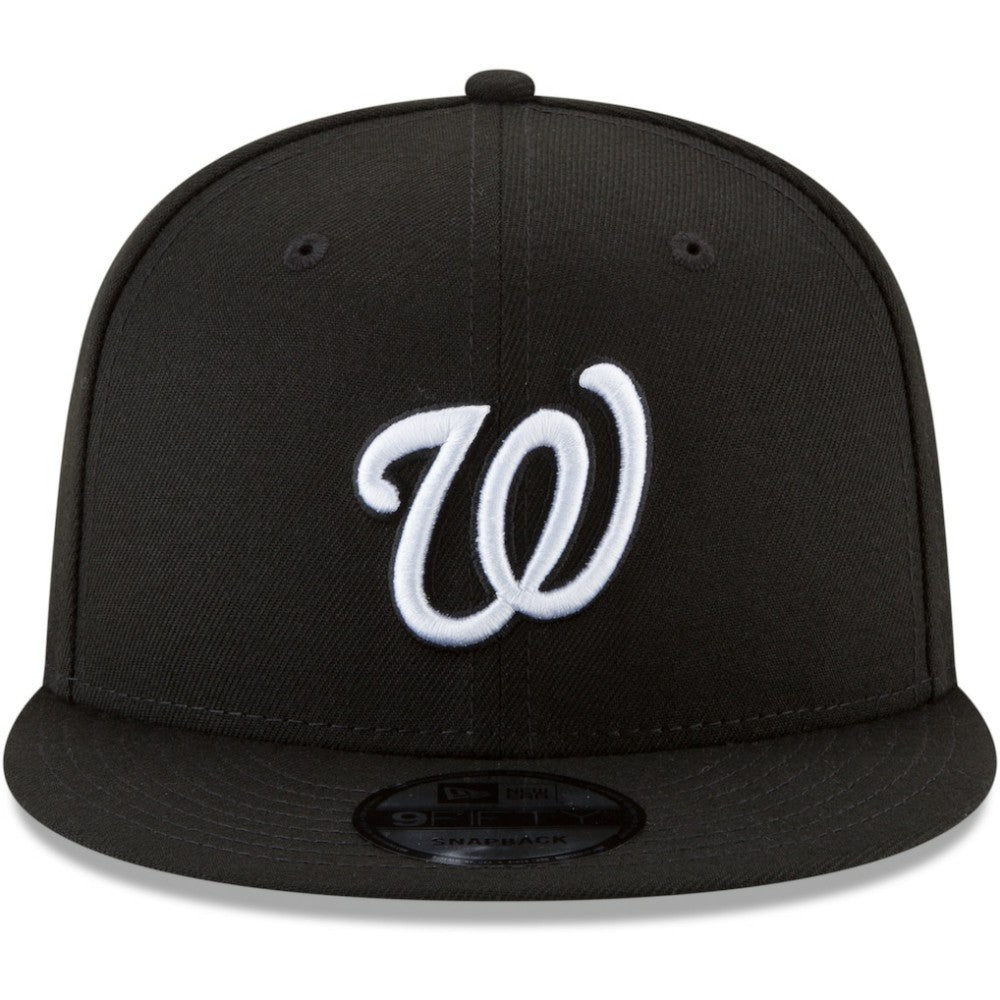 Washington Nationals New Era Black & White 9FIFTY Snapback Hat | MLB Sale